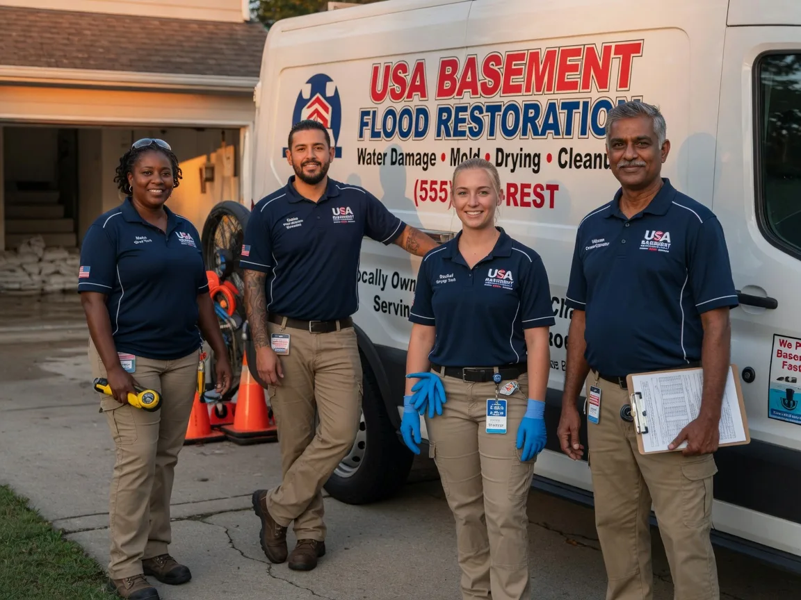 Basement Flood Cleanup company in Rome, MS